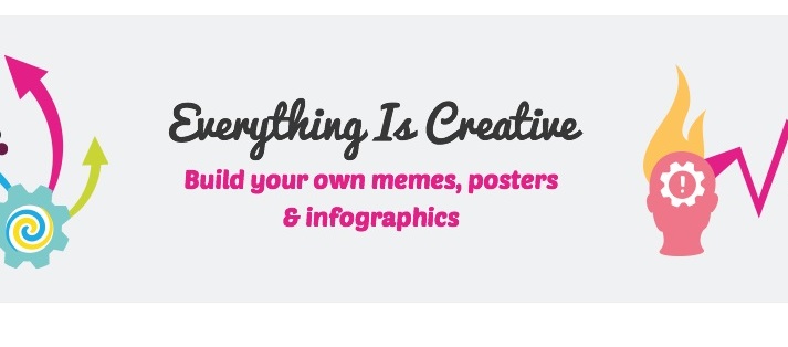 Everything is Creative: online infographic and meme maker